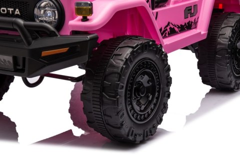 Auto Na Akumulator Toyota FJ Różowe 4x4 LEAN CARS