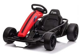 Gokart na Akumulator Drift SX1968 Czerwony LEAN CARS