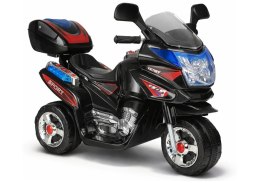 Motor Na Akumulator HC8051 Dla Dzieci Czarny Ścigacz Światła Led Dźwięki LEAN CARS