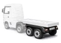 Naczepa do pojazdu na akumulator HL358 Mercedes Scania Actros biała LEAN CARS