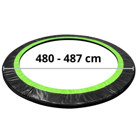 Osłona na sprężyny do Trampoliny Sport Max 16ft Czarno-Zielona LEAN Sport