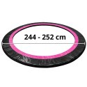 Osłona na sprężyny do Trampoliny Sport Max 8ft Czarno-Różowa LEAN Sport