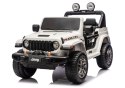 Pojazd Na Akumulator Jeep Rubicon 4x4 DK-JWR556 4x200W 24V Biały LEAN CARS