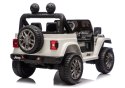 Pojazd Na Akumulator Jeep Rubicon 4x4 DK-JWR556 4x200W 24V Biały LEAN CARS