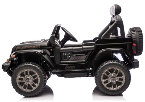Pojazd Na Akumulator Jeep Rubicon 4x4 DK-JWR556 4x200W 24V Czarny LEAN CARS