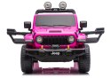 Pojazd Na Akumulator Jeep Rubicon 4x4 DK-JWR556 4x200W 24V Różowy LEAN CARS