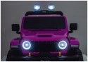 Pojazd Na Akumulator Jeep Rubicon 4x4 DK-JWR556 4x200W 24V Różowy LEAN CARS