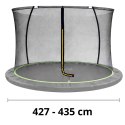 Siatka Wewnętrzna do Trampoliny Sport Max 14ft Różowa LEAN Sport