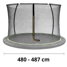 Siatka Wewnętrzna do Trampoliny Sport Max 16ft Różowa LEAN Sport