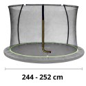 Siatka Wewnętrzna do Trampoliny Sport Max 8ft Różowa LEAN Sport