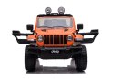 Auto na Akumulator Jeep Rubicon 4x4 Pomarańczowy LEAN CARS