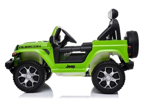 Auto na Akumulator Jeep Rubicon 4x4 Zielony LEAN CARS