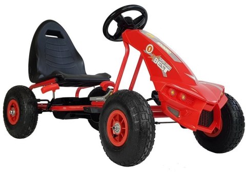 Gokart na Pedały A-18 Czerwony LEAN CARS