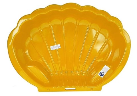Piaskownica Basen Dla Dzieci 2w1 Muszelka Żółta 110cm 2075 Dorex