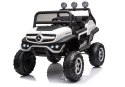 Pojazd na Akumulator Mercedes Unimog S Biały LEAN CARS