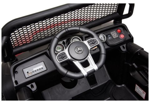 Pojazd na Akumulator Mercedes Unimog S Biały LEAN CARS
