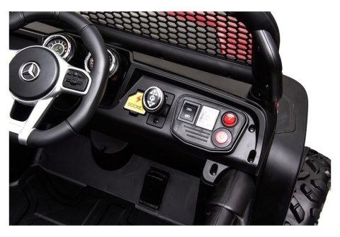 Pojazd na Akumulator Mercedes Unimog S Biały LEAN CARS