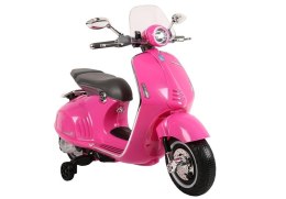 Skuter na Akumulator Vespa GTS 300 Różowy LEAN CARS