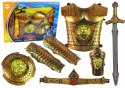 Zestaw Kostium Rycerza Dla Dzieci Karnawał Zbroja LEAN Toys