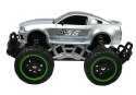 Auto Zdalnie Sterowane R/C 6.5 km/h Wysokie Koła Srebrne LEAN Toys