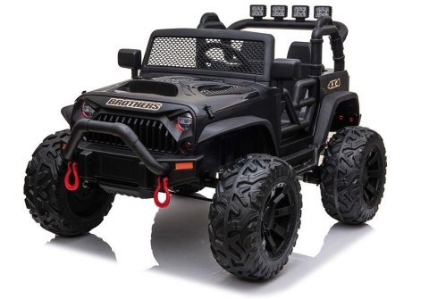 Auto na akumulator Jeep JC666 Czarny Lakierowany LEAN CARS
