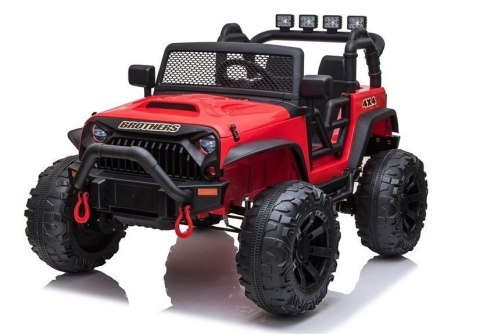 Auto na akumulator Jeep JC666 Czerwony LEAN CARS