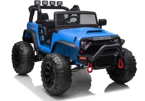 Auto na akumulator Jeep JC666 Niebieski Lakierowany LEAN CARS