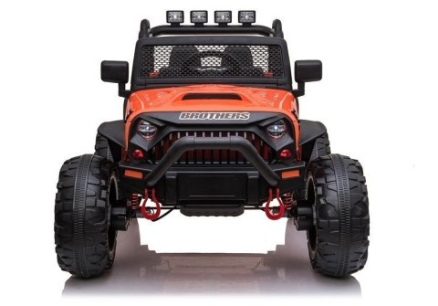 Auto na akumulator Jeep JC666 Pomarańczowy LEAN CARS