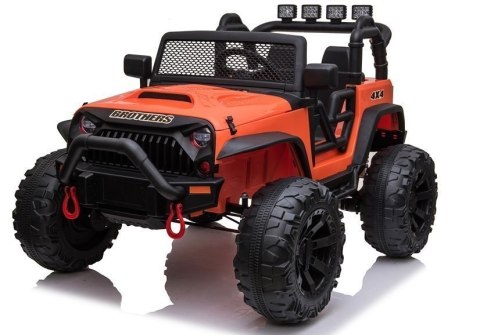 Auto na akumulator Jeep JC666 Pomarańczowy LEAN CARS