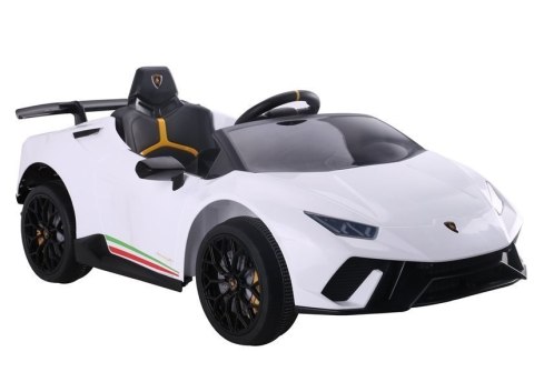 Auto na akumulator Lamborghini Huracan Białe LEAN CARS