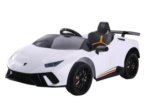 Auto na akumulator Lamborghini Huracan Białe LEAN CARS