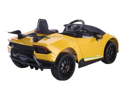 Auto na akumulator Lamborghini Huracan Żółte LEAN CARS