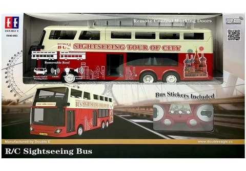 Autobus Piętrowy Zdalnie Sterowany R/C 2.4G 1:18 Double E