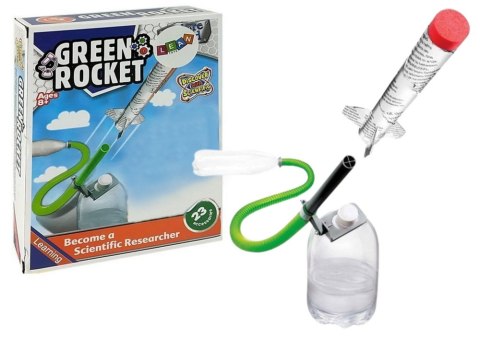 Edukacyjna Rakieta na Sprężone Powietrze DIY LEAN Toys