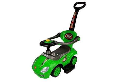Jeździk z Pchaczem Mega Car 3w1 Zielony LEAN CARS