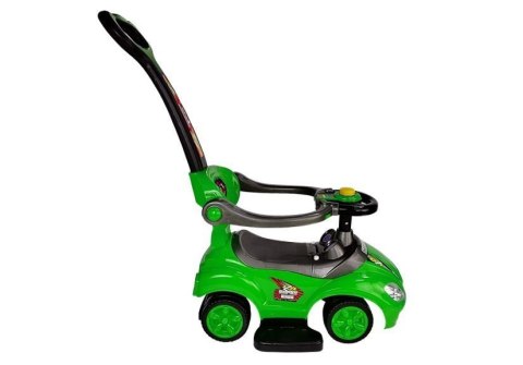 Jeździk z Pchaczem Mega Car 3w1 Zielony LEAN CARS