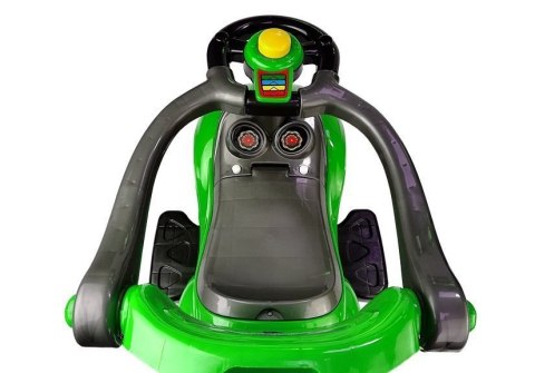 Jeździk z Pchaczem Mega Car 3w1 Zielony LEAN CARS