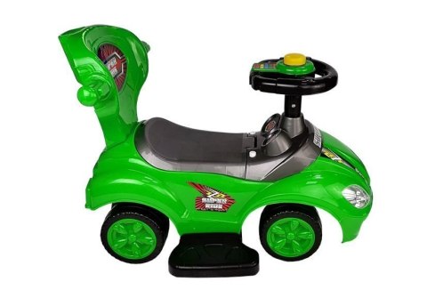 Jeździk z Pchaczem Mega Car 3w1 Zielony LEAN CARS