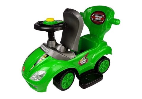 Jeździk z Pchaczem Mega Car 3w1 Zielony LEAN CARS