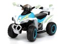 Quad na Akumulator GTS1188-A Biały Policyjny LEAN CARS