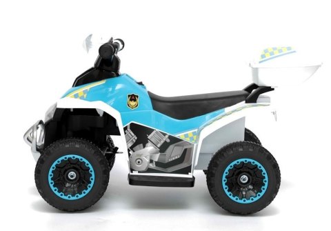 Quad na Akumulator GTS1188-A Biały Policyjny LEAN CARS