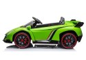 Auto na akumulator Lamborghini Veneno Zielony LEAN CARS