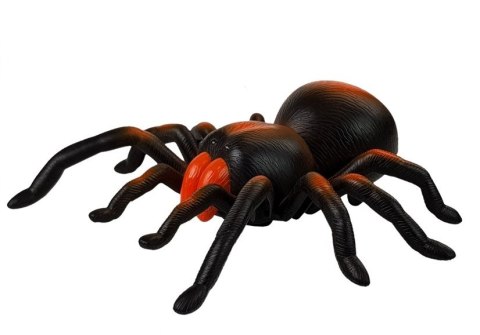 Ogromny Pająk na Baterie Zdalnie Sterowany R/C czarno -pomarańczowy LEAN Toys